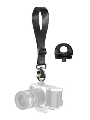 Quick & Secure: A Hand Grip Camera Strap That Attaches To Your Wrist Strap w/ FR-5