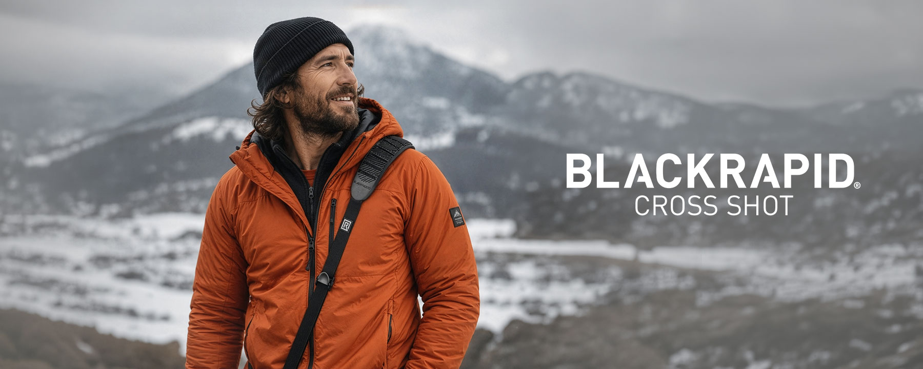 BlackRapid Cross Shot Black Camera Strap - Original BlackRapid Design! 1