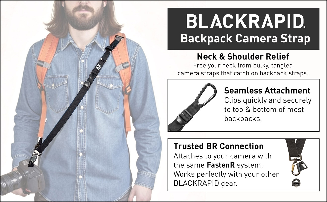 BLACKRAPID Backpack Camera Strap 5