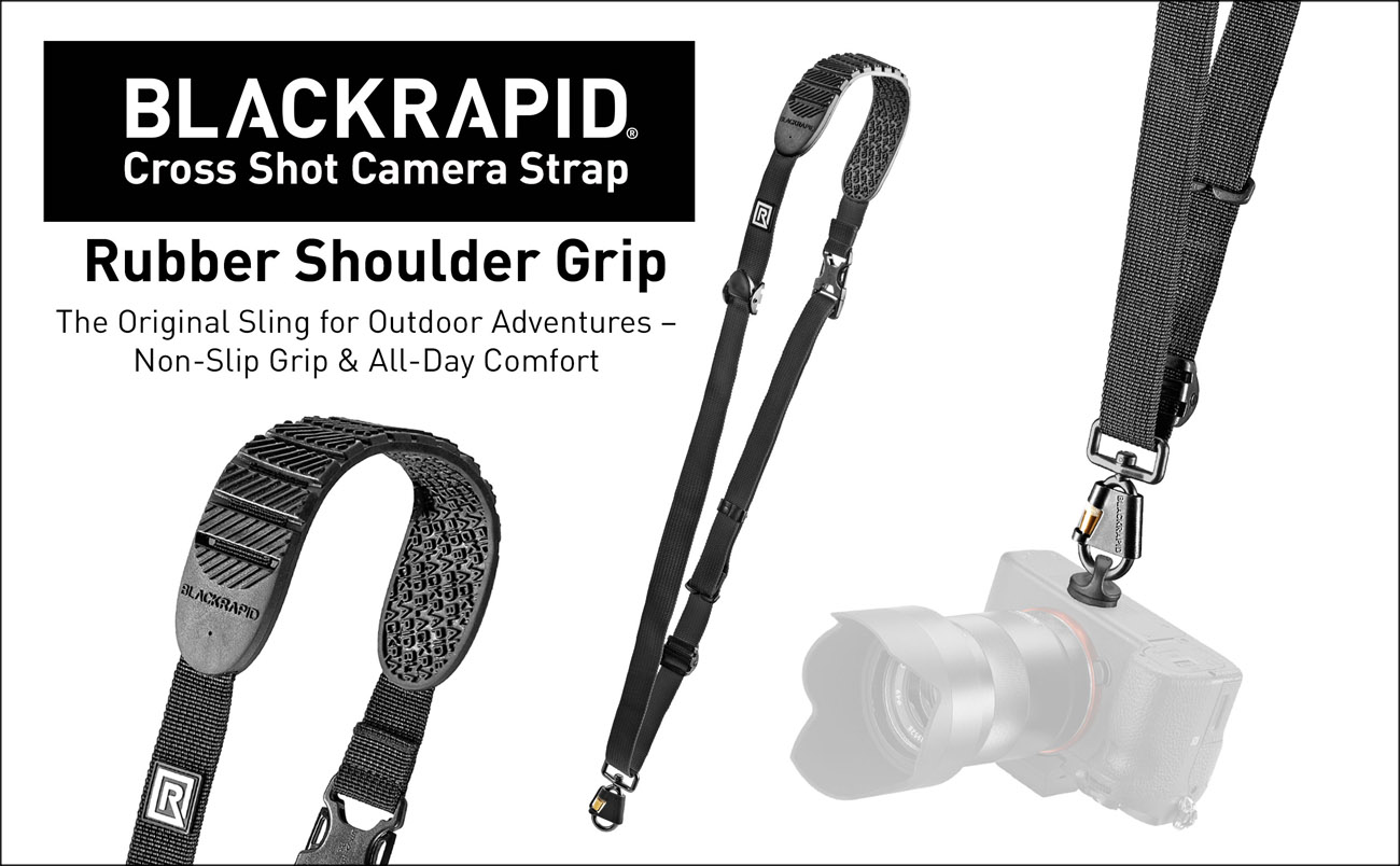 BlackRapid Cross Shot Black Camera Strap - Original BlackRapid Design! 2