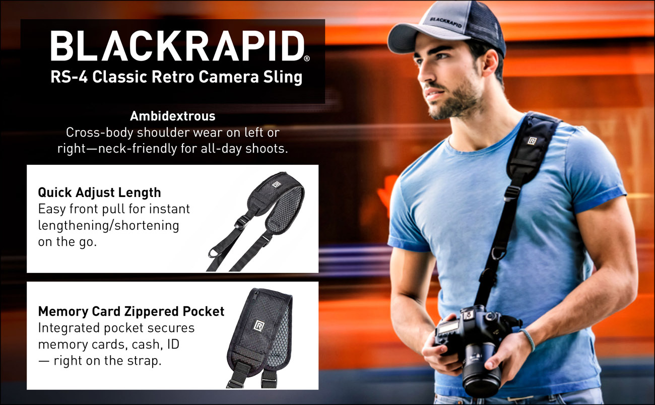 The Classic Retro Camera Strap - RS-4 1