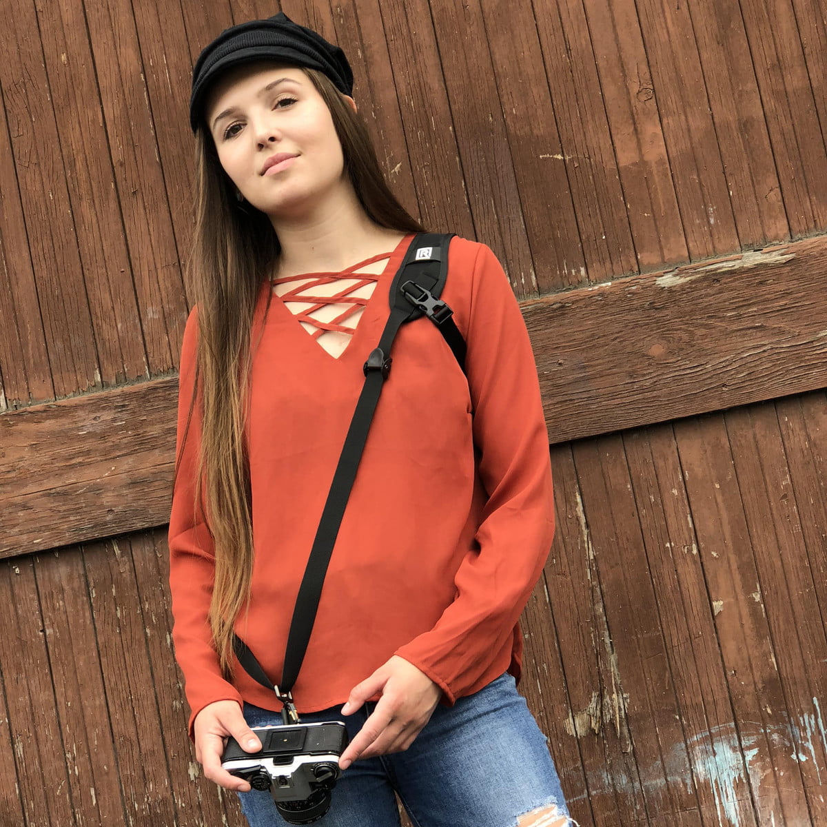 blackrapid curve breathe camera strap 3 point slinger for camera