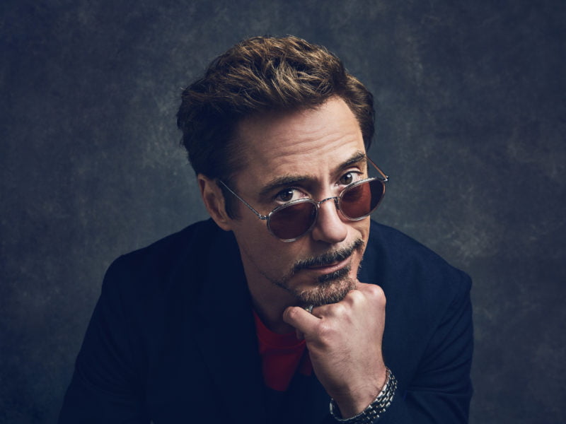 Robert Downey Jr., by award-winning celebrity portrait photographer Koury Angelo