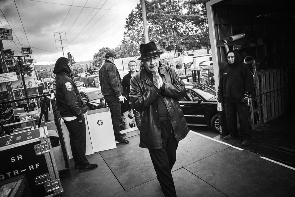 Santana by award-winning Rock & Roll photographer Koury Angelo