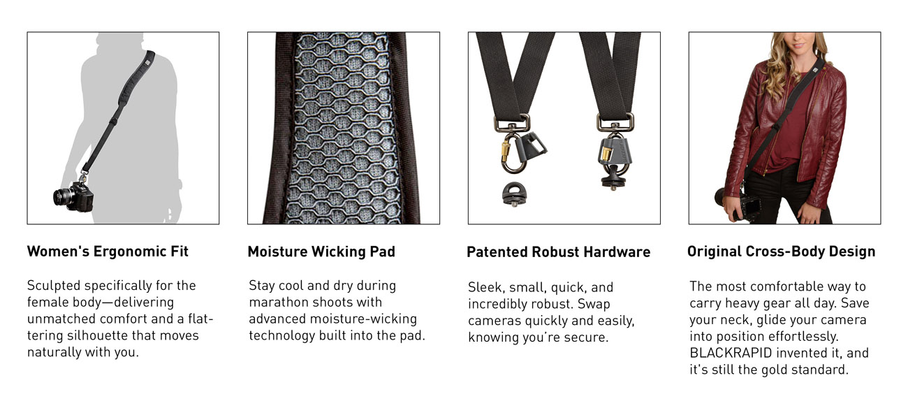 The Best Camera Strap For Women Photographers - RS-W2 2