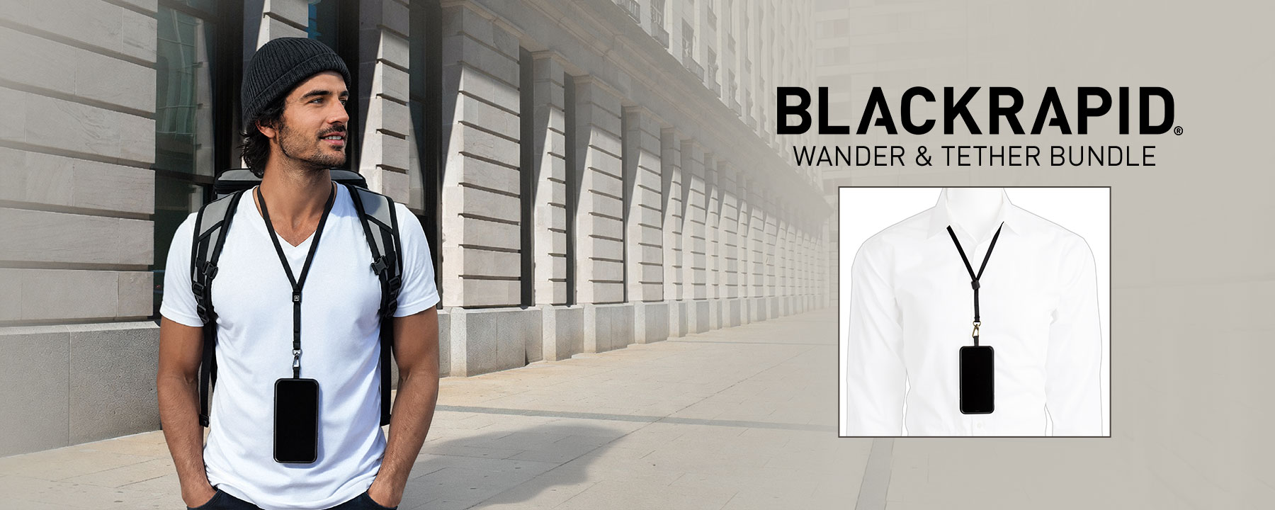 BlackRapid Wander Deluxe Bundle - Tether System For Smartphone in Case 2