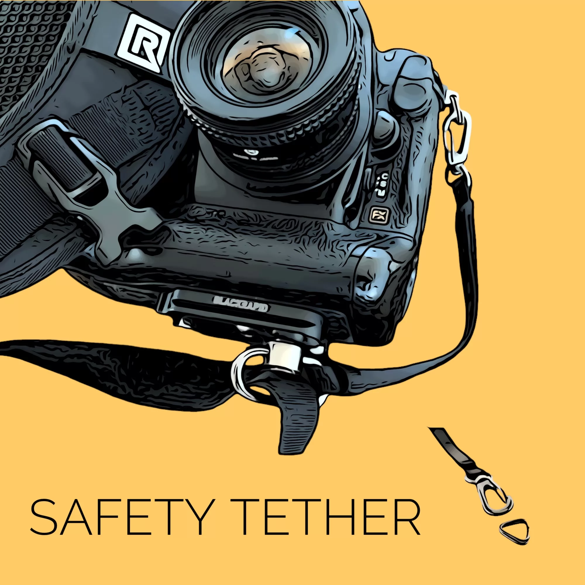 Extra Secure -- Camera Strap Safety Tether II 1