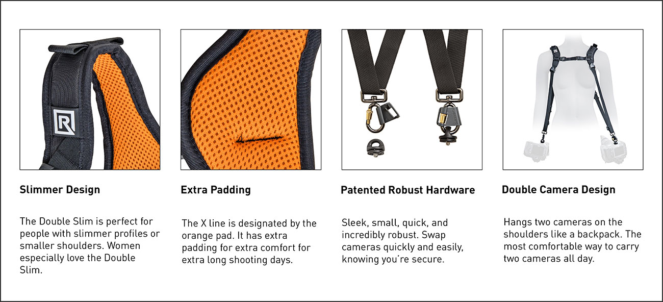 Double X Slim – Carry 2 Cameras 3 Double X Slim – Carry 2 Cameras 3