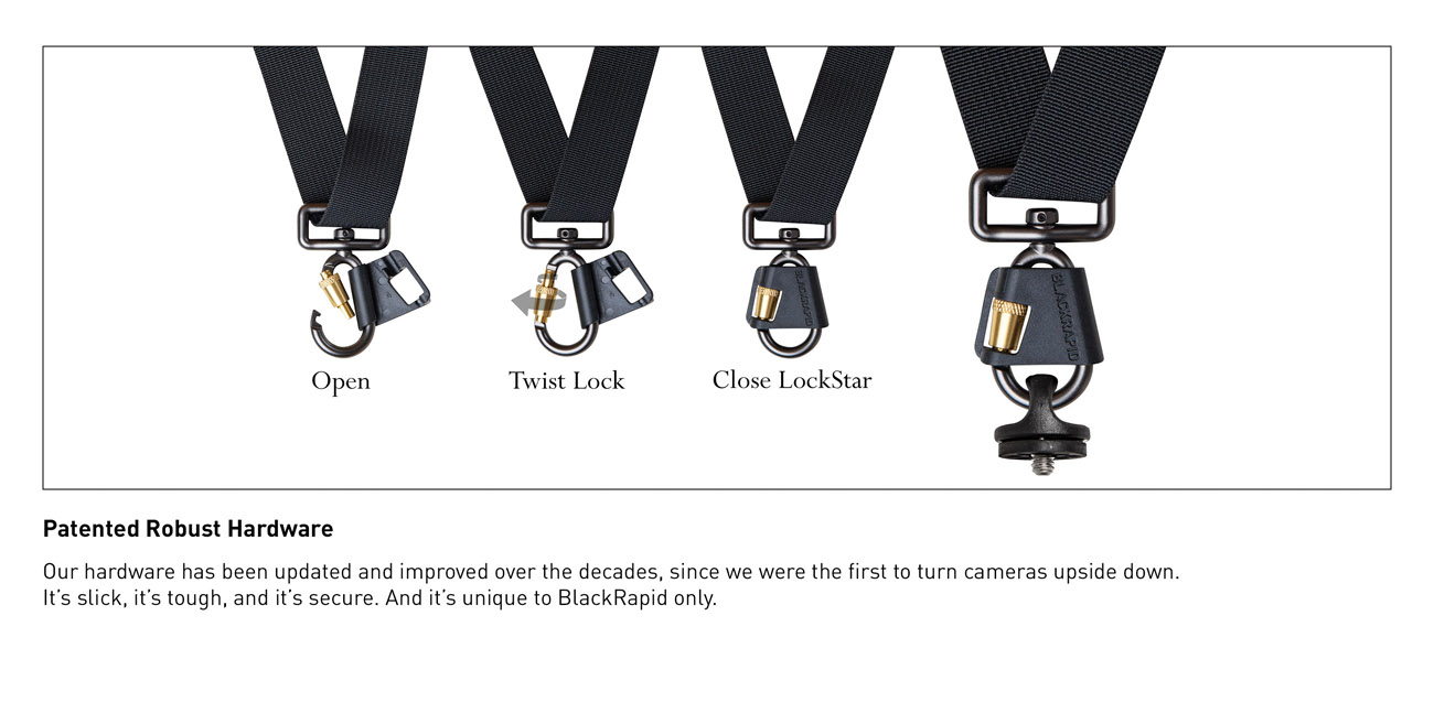 BlackRapid Cross Shot Black Camera Strap - Original BlackRapid Design! 5