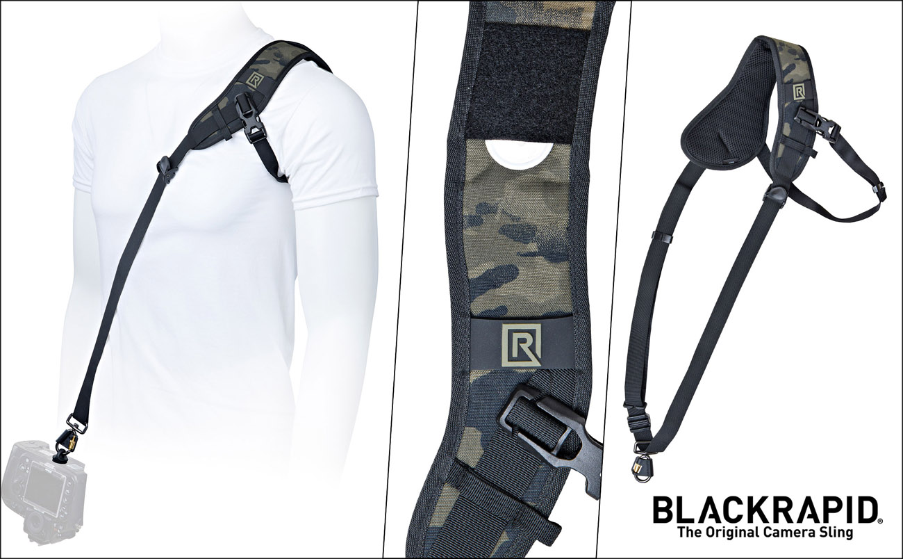 On Set with Jasin Boland (Black Camo Sport) Camera Sling 4