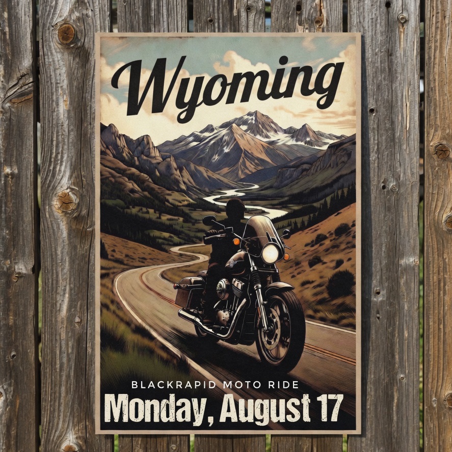 6th Annual BLACKRAPID MotoRide Through Wyoming 1 6th Annual BLACKRAPID MotoRide Through Wyoming 1