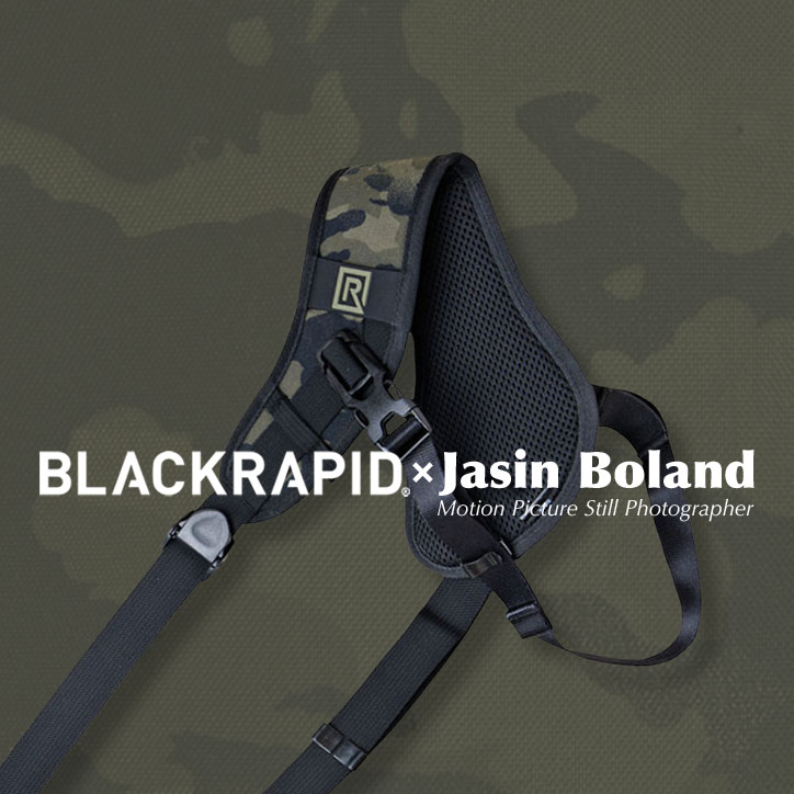 BLACKRAPID × Jasin Boland On-Set Strap Giveaway Hero