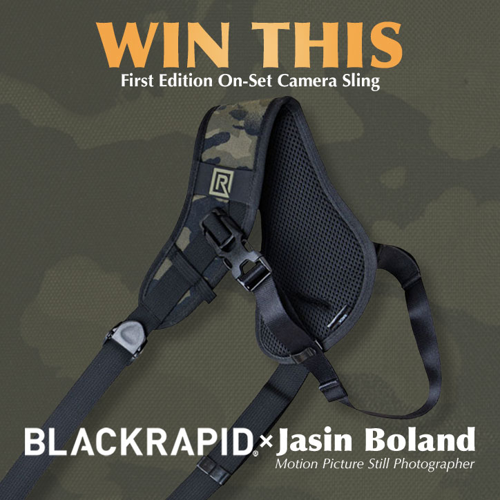 BLACKRAPID × Jasin Boland | On-Set Strap Giveaway 1